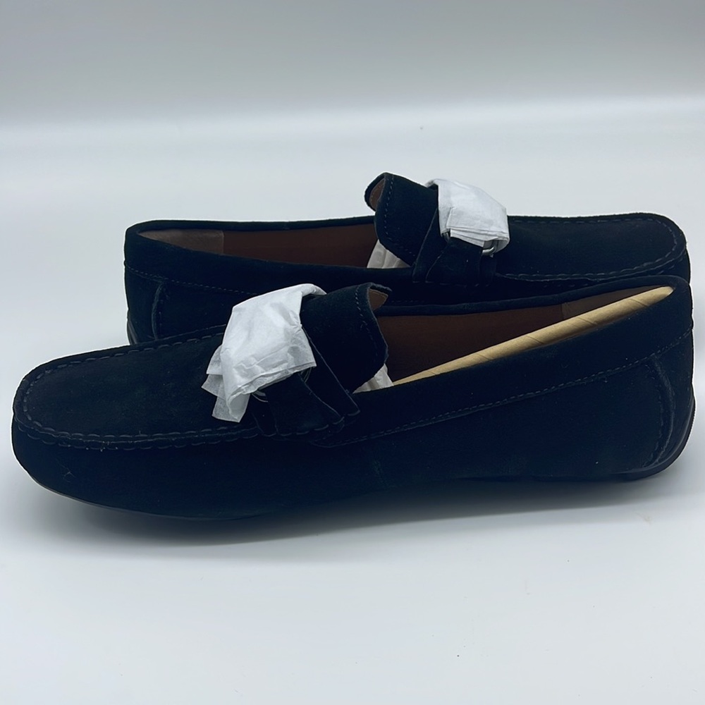 Alfani Womens James Leather Square Toe Loafers, Black 8/.5 w - Picture 11 of 16